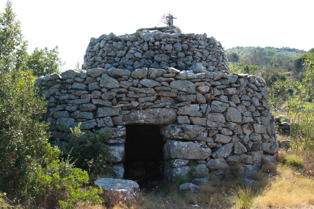 Stone shelter on Hvar