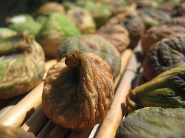 Figs drying